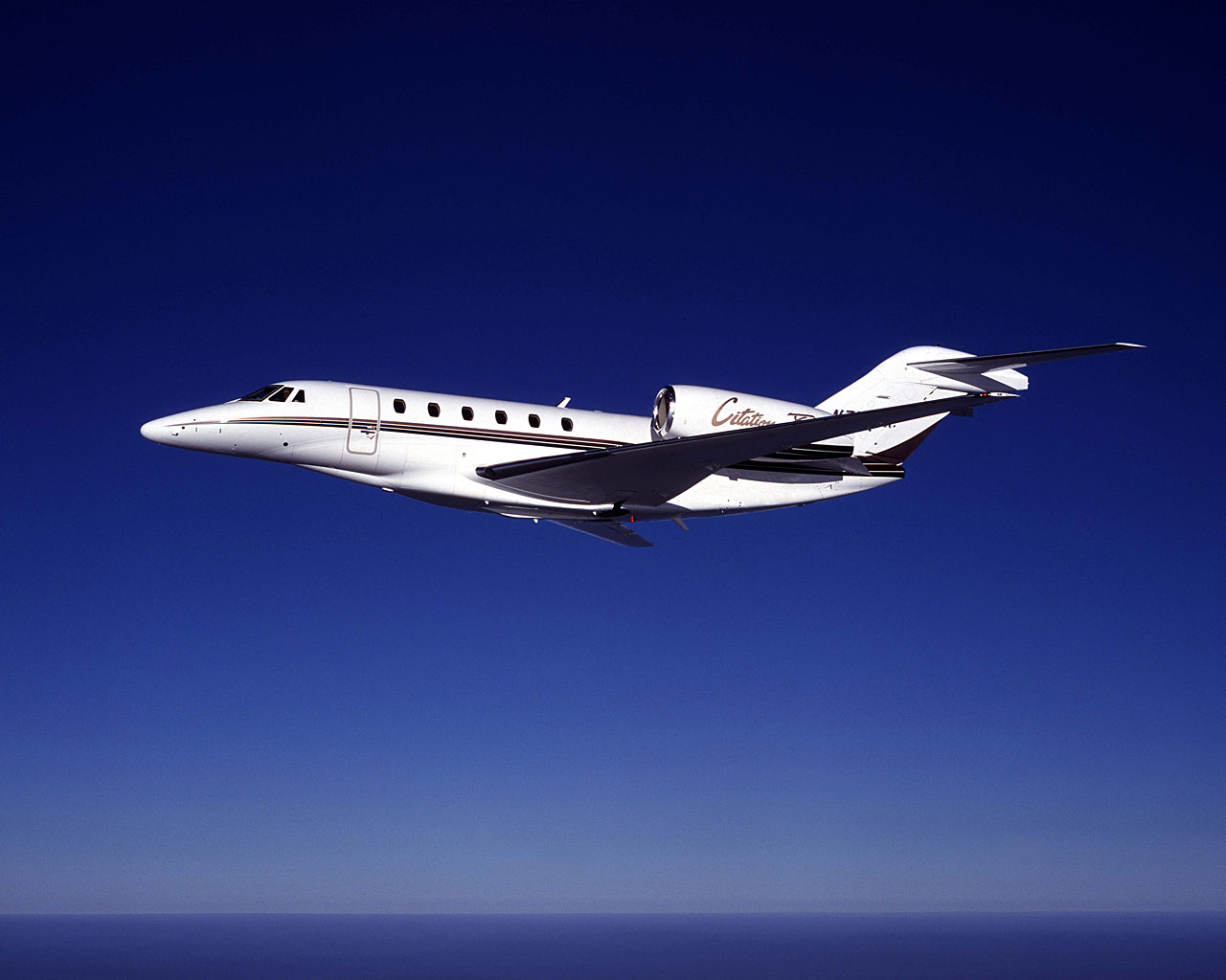 Citation X at Cruise