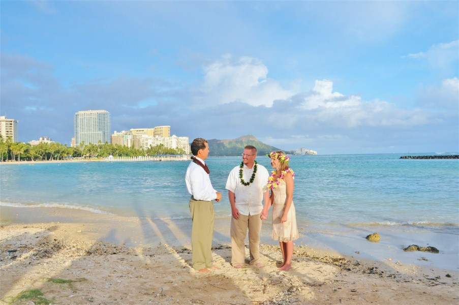 Simple Beach Wedding