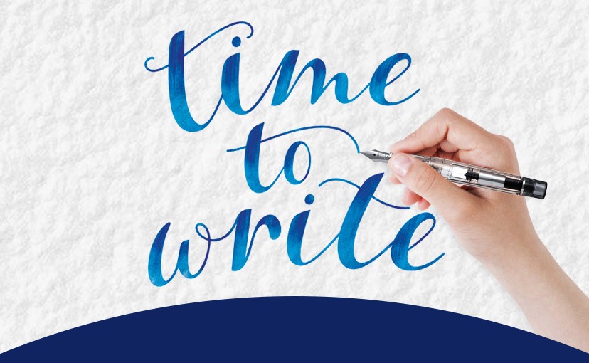 Timw To Write Just Begin to Write – Notes from Alex